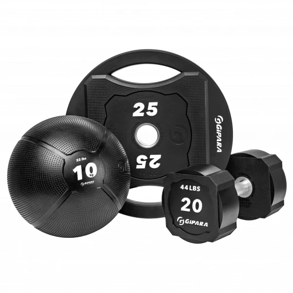 OBSIDIAN urethane dumbbells
