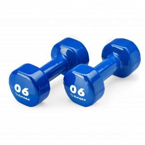 Vinyl dumbbells