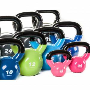 Kettlebells winylowe