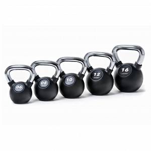 Rubber kettlebells